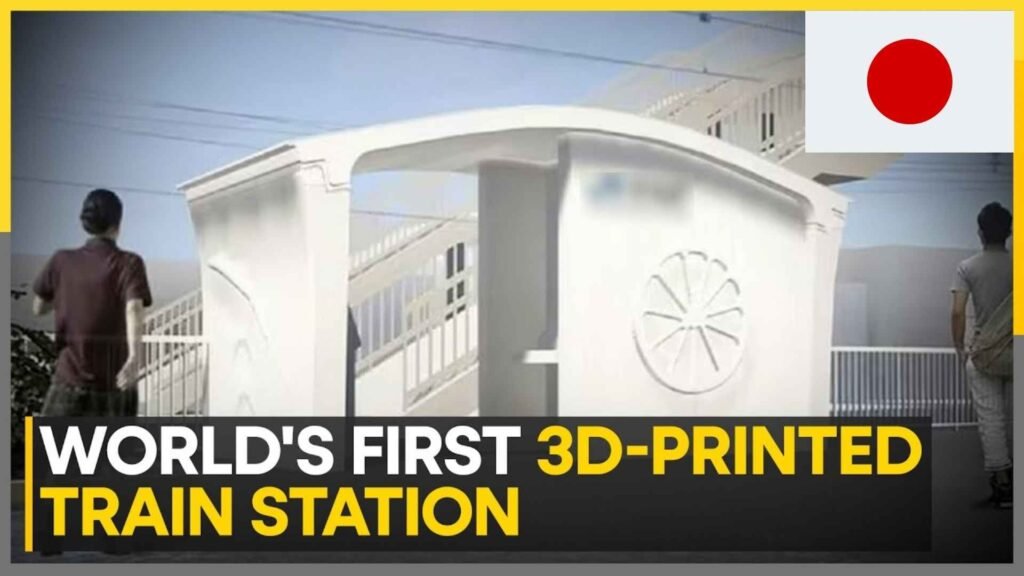 Japan Created a 3D-Printed Train Station