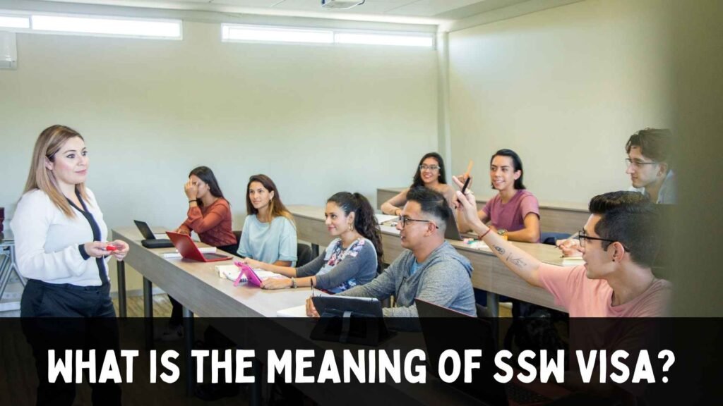 What Is the Meaning of SSW Visa?
