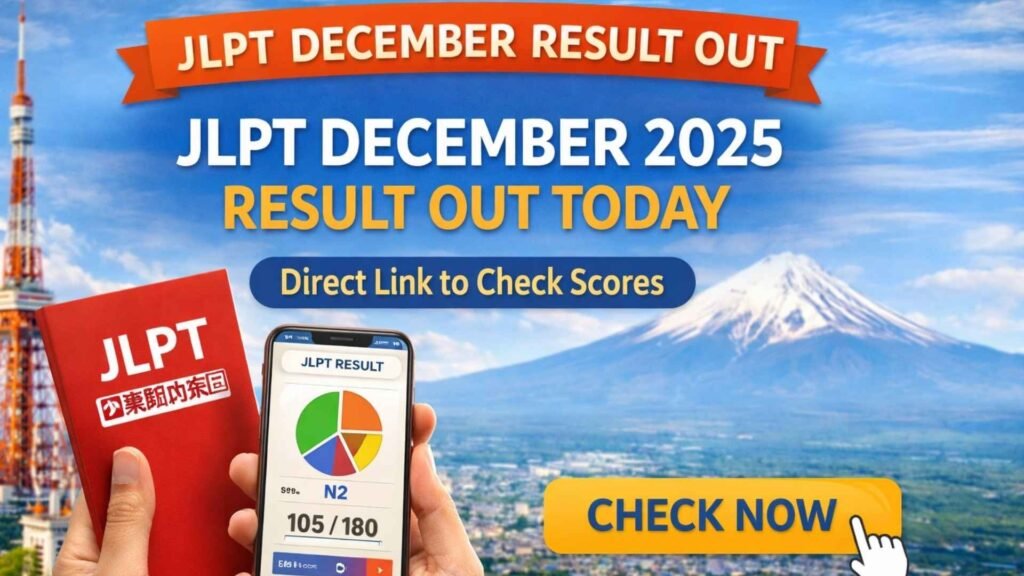 JLPT December Results Out