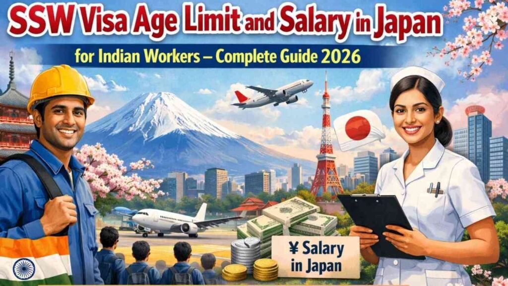 SSW Visa Age Limit and Salary in Japan for Indian Workers