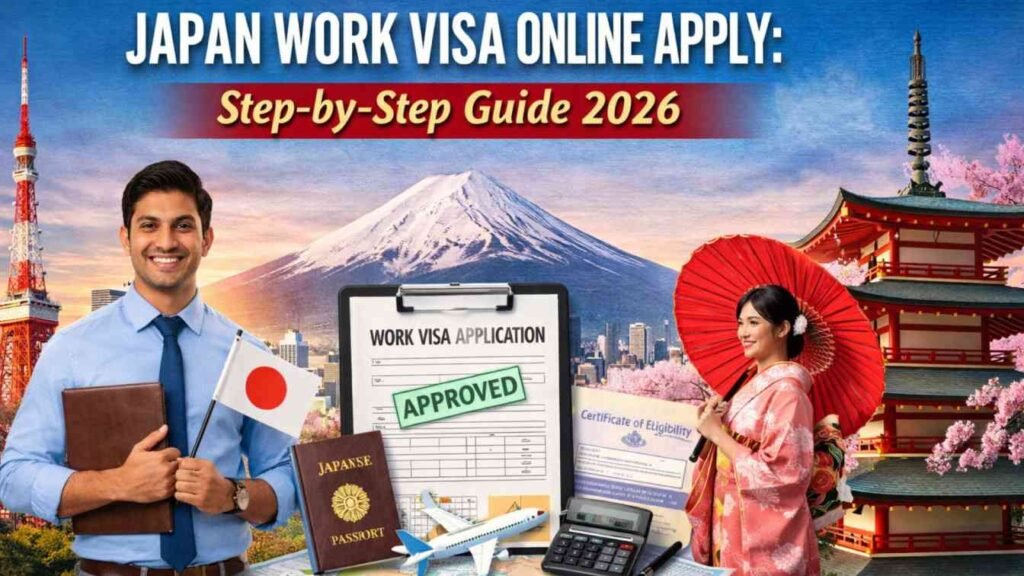 Japan Work Visa Online Apply
