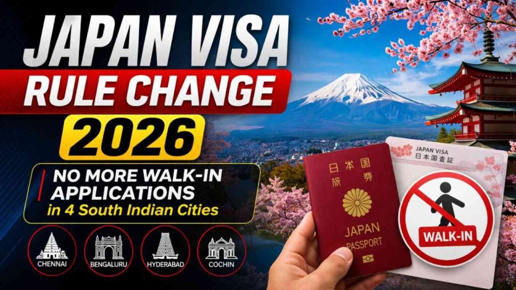 Japan Visa Rule change