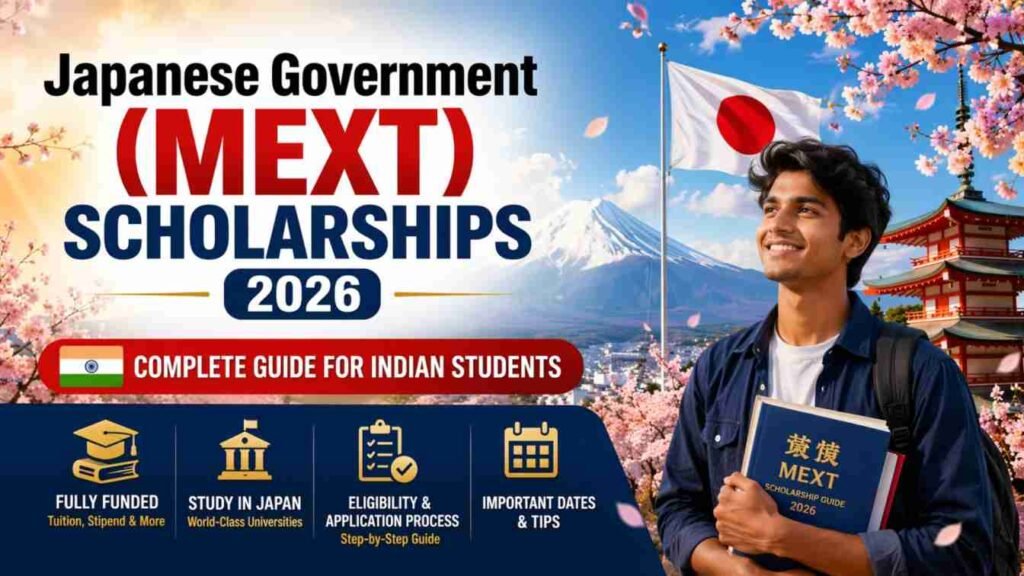 Japanese Government (MEXT) Scholarships
